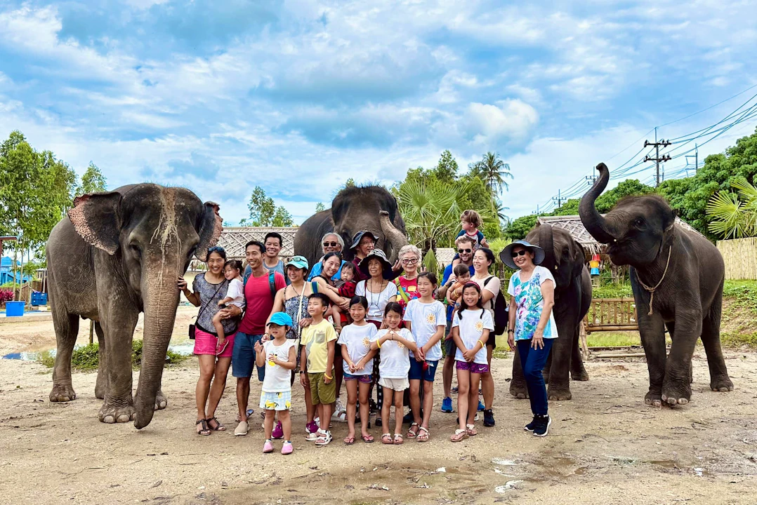 Kerchor Elephant Family Phuket